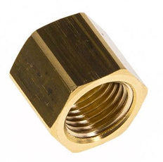 4/6mm (G1/4'') Messing-Überwurfmutter L15.5mm [5 Stück]