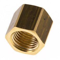 4/6mm (G1/4'') Messing-Überwurfmutter L15.5mm [5 Stück]