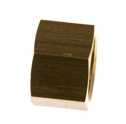 4/6/9mm (G3/8'') Messing-Überwurfmutter L14,5mm [5 Stück]