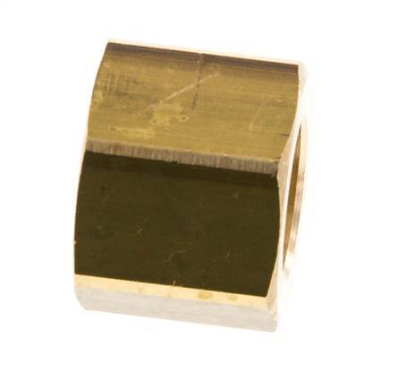 6/9/13mm (G1/2'') Messing-Überwurfmutter L20,5mm [2 Stück]