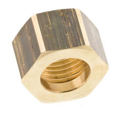 6/9/13mm (G1/2'') Messing-Überwurfmutter L16mm [5 Stück]