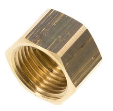 6/9/13mm (G1/2'') Messing-Überwurfmutter L16mm [5 Stück]