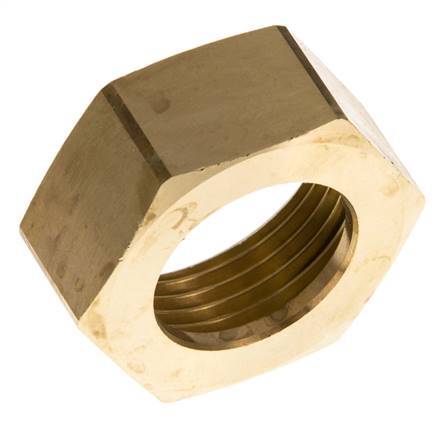 19mm (G1'') Messing-Überwurfmutter L17mm