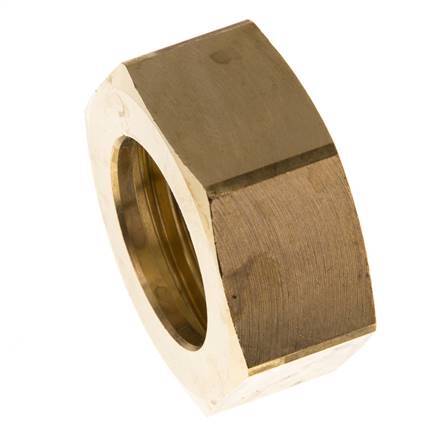 19mm (G1'') Messing-Überwurfmutter L17mm