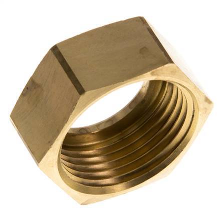 19mm (G1'') Messing-Überwurfmutter L17mm