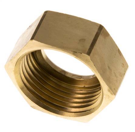 19mm (G1'') Messing-Überwurfmutter L17mm