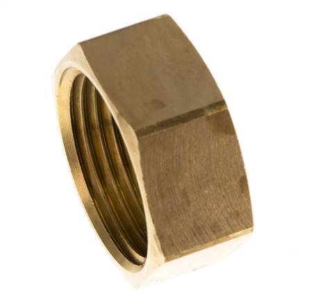 19mm (G1'') Messing-Überwurfmutter L17mm