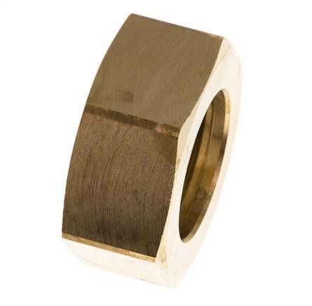 19mm (G1'') Messing-Überwurfmutter L17mm