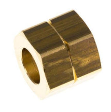 4/6mm (G1/4'' LH) Messing-Überwurfmutter L15.5mm [5 Stück]