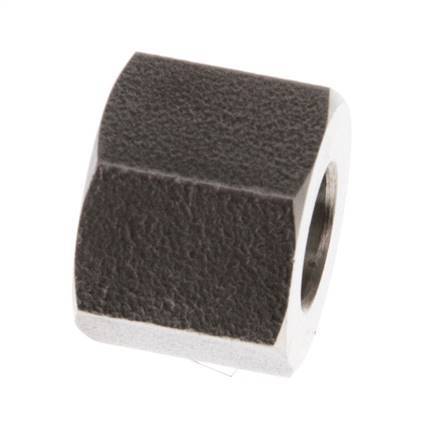 4/6mm (G1/8'') Edelstahl-Überwurfmutter L12mm