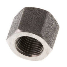 4/6mm (G1/8'') Edelstahl-Überwurfmutter L12mm