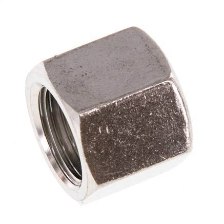 4/6/9mm (G1/4'') Edelstahl-Überwurfmutter L14,5mm [2 Stück]
