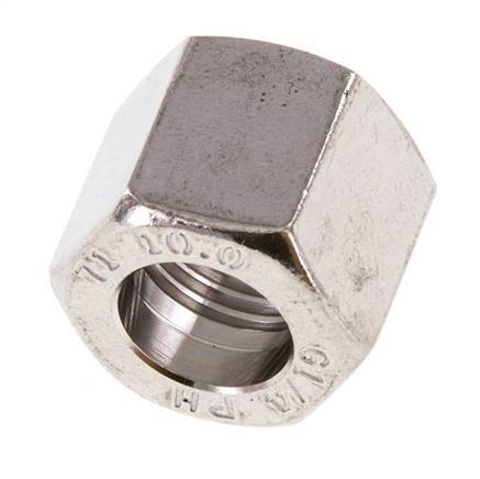 4/6/9mm (G1/4'') Edelstahl-Überwurfmutter L14,5mm [2 Stück]