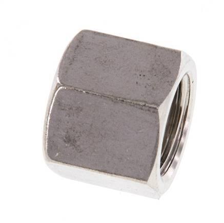 4/6/9mm (G1/4'') Edelstahl-Überwurfmutter L14,5mm [2 Stück]