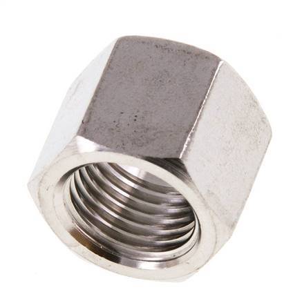 4/6/9mm (G1/4'') Edelstahl-Überwurfmutter L14,5mm [2 Stück]