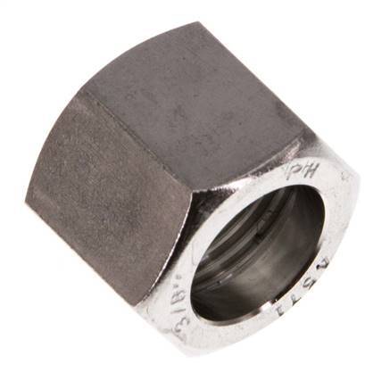 4/6/9mm (G3/8'') Edelstahl-Überwurfmutter L15,5mm [2 Stück]