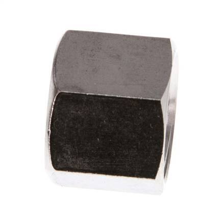 4/6/9mm (G3/8'') Edelstahl-Überwurfmutter L15,5mm [2 Stück]