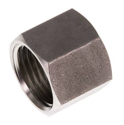 6/9/13mm (G1/2'') Stainless Steel Union Nut L20mm