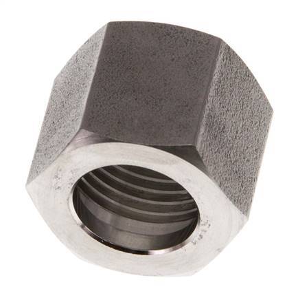 6/9/13mm (G1/2'') Edelstahl-Überwurfmutter L20mm