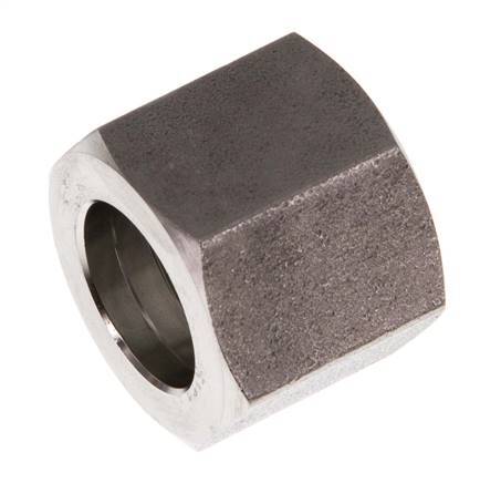 6/9/13mm (G1/2'') Edelstahl-Überwurfmutter L20mm