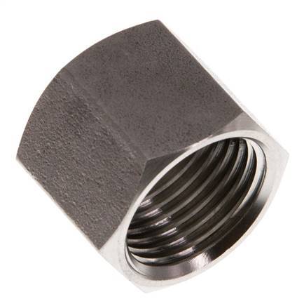 6/9/13mm (G1/2'') Edelstahl-Überwurfmutter L20mm