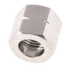 4/6/9mm (G1/4'' LH) Edelstahl Verbindungs-Mutter L15mm