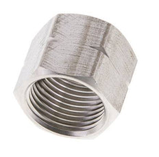 4/6/9mm (G3/8'' LH) Edelstahl Verbindungs-Mutter L16mm