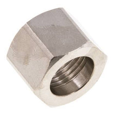 4/6/9mm (G3/8'') Nickel-plated Brass Union Nut L14.5mm [5 Pieces]