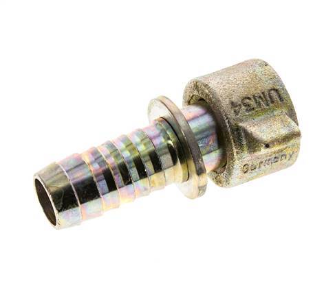 19 mm (3/4'') & G3/4'' Stahl / Temperguss Schlauchtülle mit Innengewinde Sicherheitsschellen DIN 8537/20033