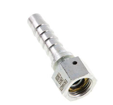 13x25 mm & G1/2'' verzinkte Stahlschlauchsäule mit Überwurfmutter DIN EN 14423 / DIN 2826