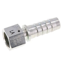 19x33 mm & G3/4'' verzinkte Stahlschlauchsäule mit Überwurfmutter DIN EN 14423 / DIN 2826