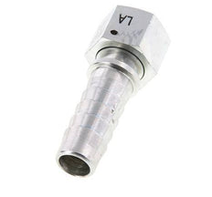 19x33 mm & G3/4'' verzinkte Stahlschlauchsäule mit Überwurfmutter DIN EN 14423 / DIN 2826