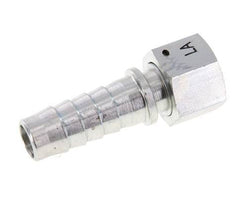 19x33 mm & G3/4'' verzinkte Stahlschlauchsäule mit Überwurfmutter DIN EN 14423 / DIN 2826