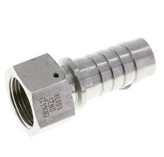 25x40 mm & G1'' verzinkte Stahlschlauchsäule mit Überwurfmutter DIN EN 14423 / DIN 2826