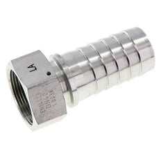 38x54 mm & G1-1/2'' verzinkte Stahlschlauchsäule mit Überwurfmutter DIN EN 14423 / DIN 2826