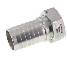 50x68 mm & G2'' verzinkte Stahlschlauchsäule mit Überwurfmutter DIN EN 14423 / DIN 2826