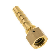 13x25 mm & G1/2'' Messing-Schlauchsäule mit Überwurfmutter DIN EN 14423 / DIN 2826