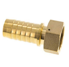 32x48 mm & G1-1/4'' Messing-Schlauchsäule mit Überwurfmutter DIN EN 14423 / DIN 2826