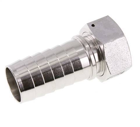 38x54 mm & G1-1/2'' Stainless Steel 1.4301 Hose Pillar with Union Nut DIN EN 14423 / DIN 2826