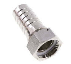 38x54 mm & G1-1/2'' Edelstahl 1.4301 Schlauchsäule mit Überwurfmutter DIN EN 14423 / DIN 2826