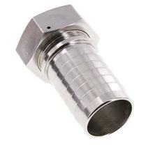 50x68 mm & G2'' Edelstahl 1.4301 Schlauchsäule mit Überwurfmutter DIN EN 14423 / DIN 2826