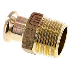 Pressfitting - 15mm Innengewinde & R 3/4'' Außengewinde - Kupferlegierung