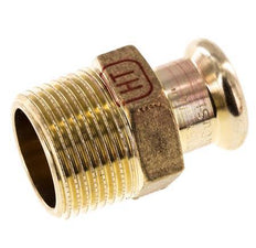 Pressfitting - 15mm Innengewinde & R 3/4'' Außengewinde - Kupferlegierung