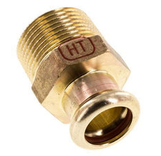 Pressfitting - 15mm Innengewinde & R 3/4'' Außengewinde - Kupferlegierung