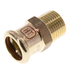 Pressfitting - 18mm Innengewinde & R 1/2'' Außengewinde - Kupferlegierung