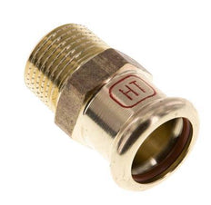 Pressfitting - 18mm Innengewinde & R 1/2'' Außengewinde - Kupferlegierung