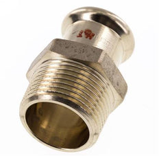 Pressfitting - 22mm Innengewinde & R 1'' Außengewinde - Kupferlegierung
