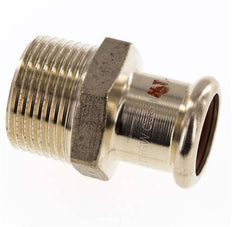 Pressfitting - 22mm Innengewinde & R 1'' Außengewinde - Kupferlegierung