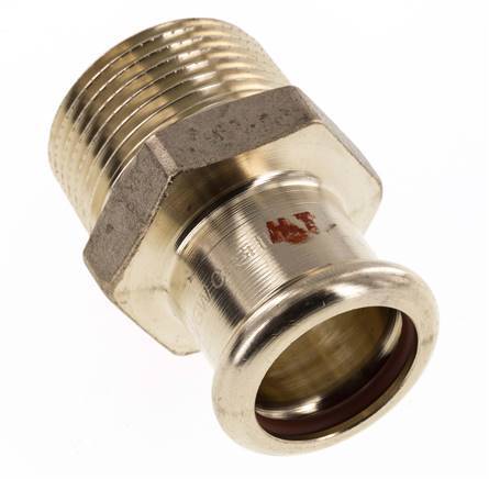 Pressfitting - 22mm Innengewinde & R 1'' Außengewinde - Kupferlegierung