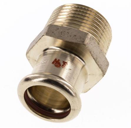 Pressfitting - 22mm Innengewinde & R 1'' Außengewinde - Kupferlegierung